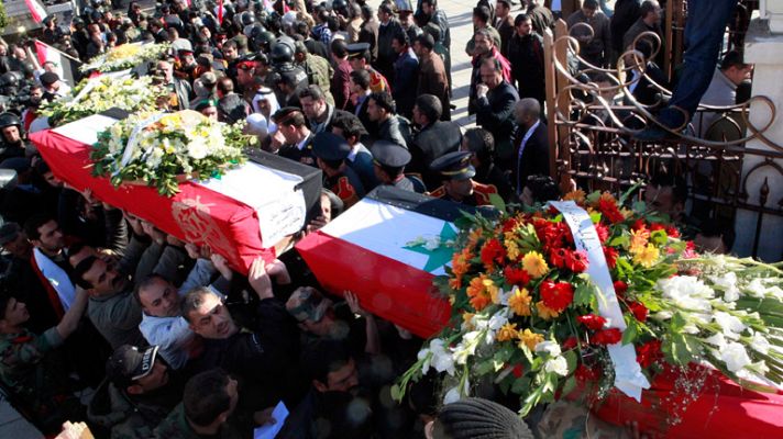 Telediario 1 - Conflicto armado en Siria