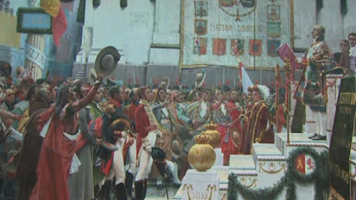 Telediario 1 - Exposición en México