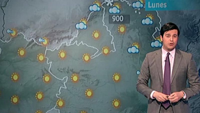 Luvias y nieve en zonas altas