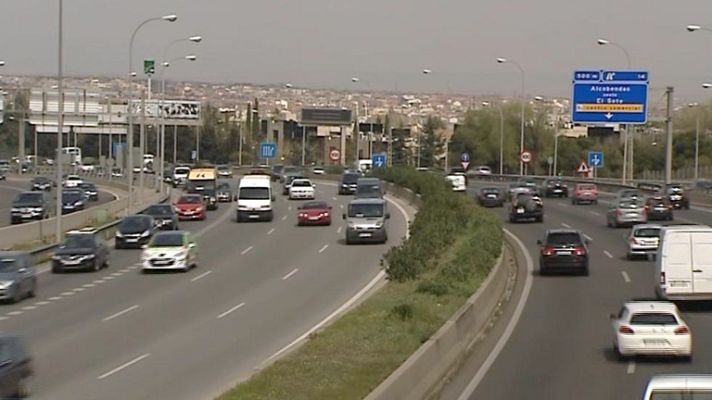 Telediario 1 - Estado de las carreteras