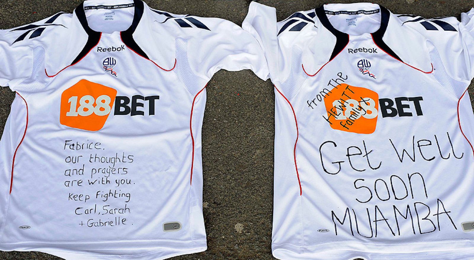 Muamba presenta signos de "mejoría"