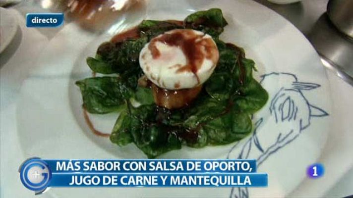 +Gente - Huevo escalfado con foie