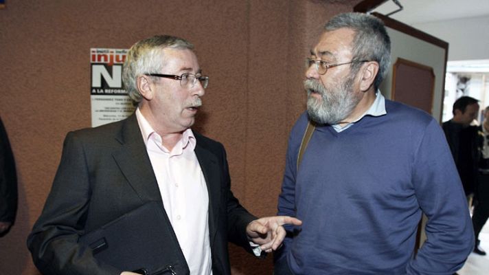 Telediario 1 - Servicios mínimos para la huelga