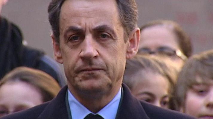 Telediario 1 - Luto por la matanza de Toulouse