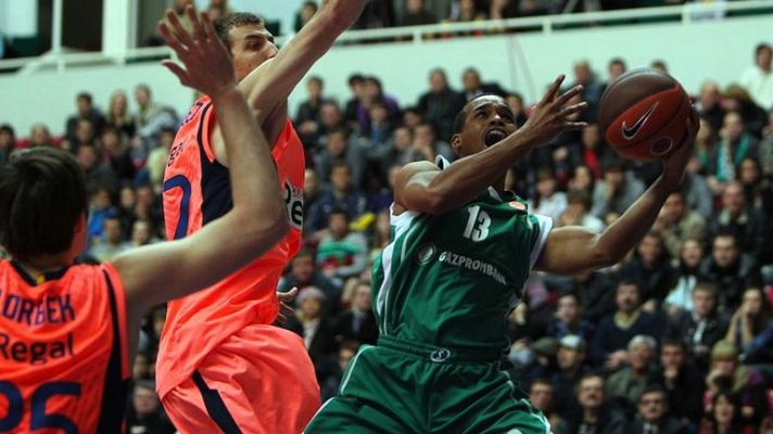 Telediario 1 - El Barça no se fía del Unics Kazan