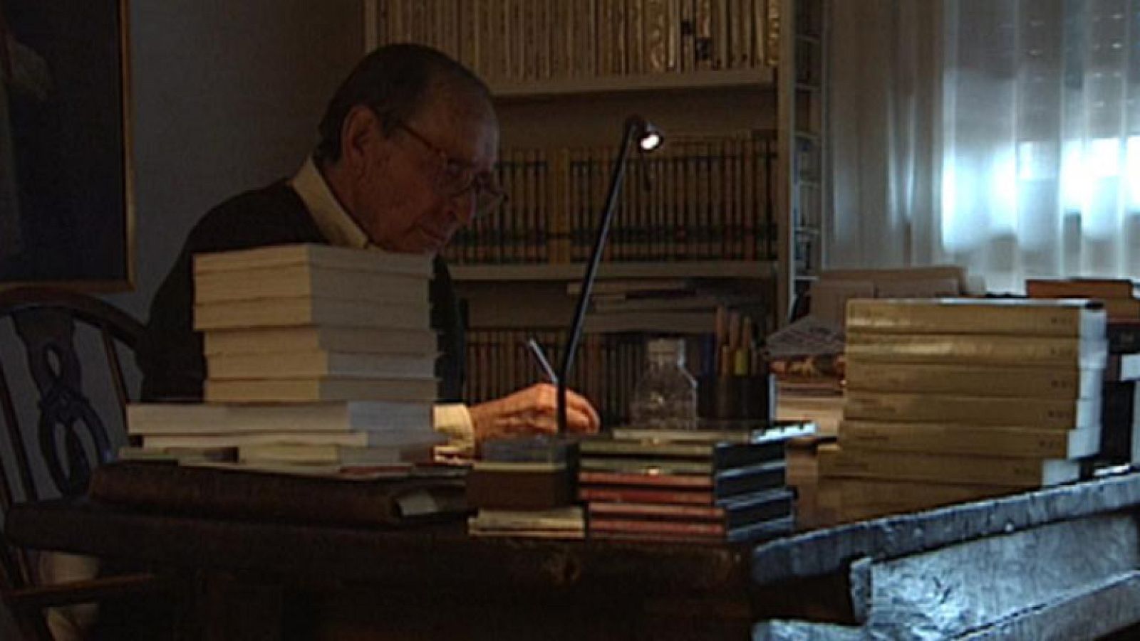 Escritorios de obras maestras de la literatura