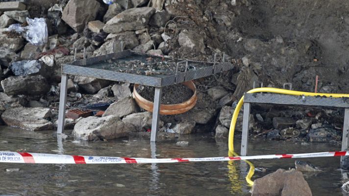 Telediario 1 - Presunta víctima de la mafia serbia