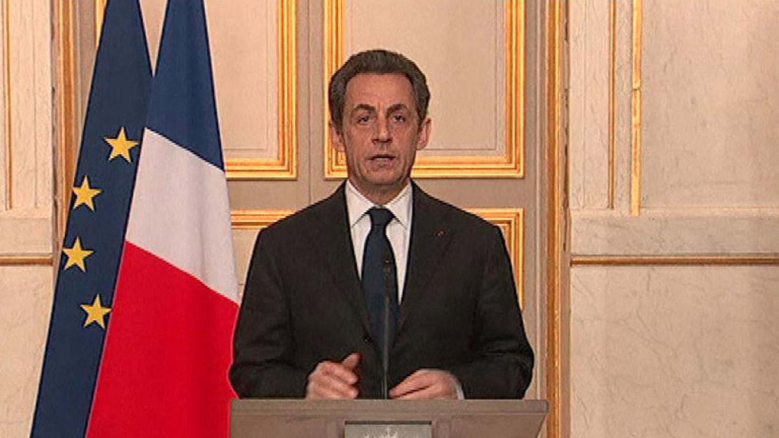 Nicolás Sarkozy habla de la operación en marcha en Toulouse