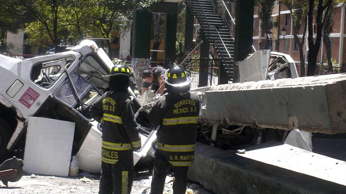 Telediario 1 - Terremoto en México
