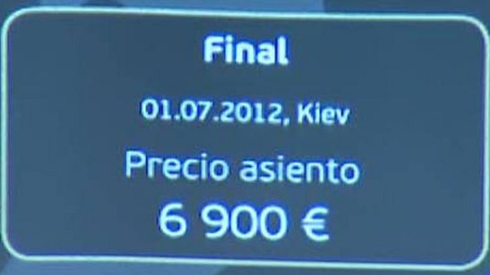 Telediario 1 - Una Eurocopa a todo lujo