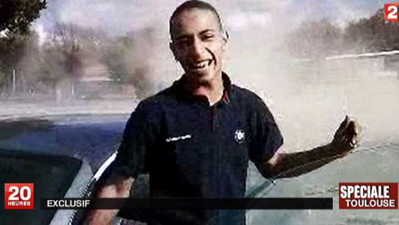 Primeras imágenes del sospechoso, Mohamed Merah