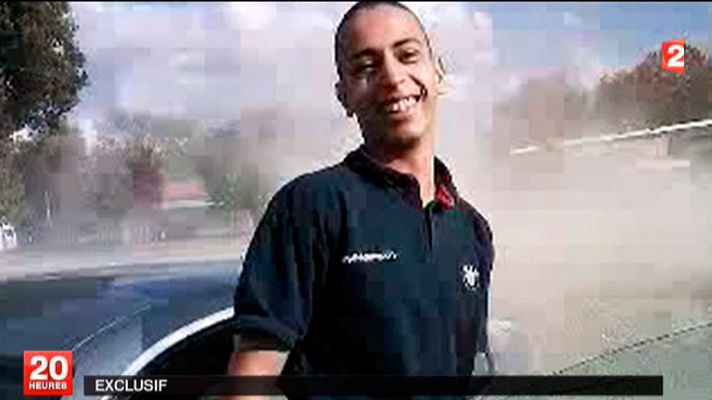 Telediario 1 - Continúa, por segundo día, el cerco al presunto asesino de Toulouse