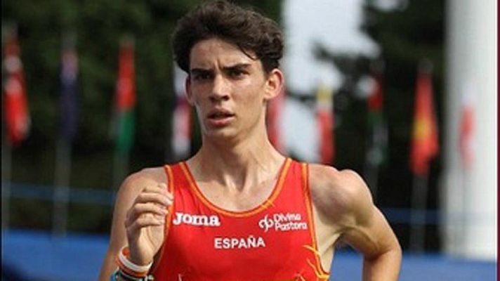 Telediario 1 - Álvaro Martín, con 17 años, consigue la mínima olímpica en 20 km marcha sin proponérselo