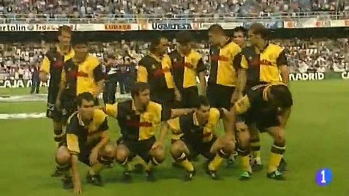 Noticias Aragón - El Real Zaragoza le sacó los colores al Celta en la Final de Copa de Sevilla 2001