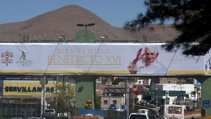 Telediario 1 - El Papa inicia este viernes una visita a México que también le llevará a Cuba