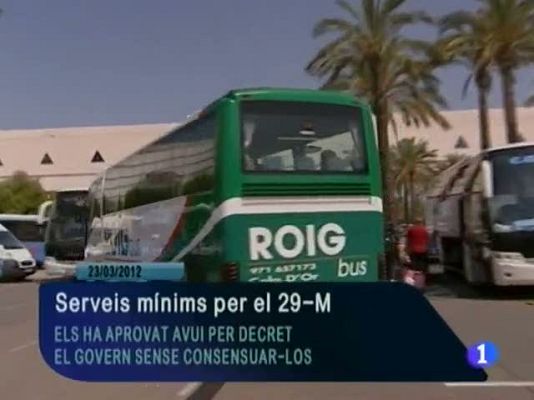 Informatiu Balear - Informatiu Balear en 2' - 23/03/12