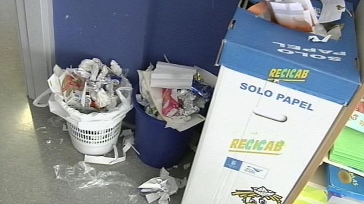 Telediario 1 - Sin clases en Jerez