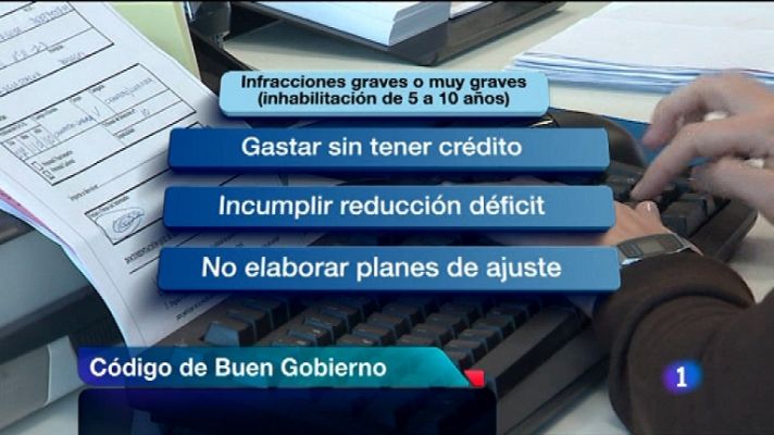 Telediario 1 - Telediario - 21 horas - 23/03/12
