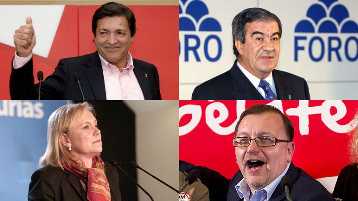 Telediario 1 - Reacciones resultados Asturias