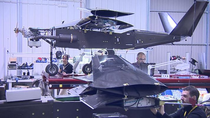 Telediario 1 - Drones para vigilar el tráfico