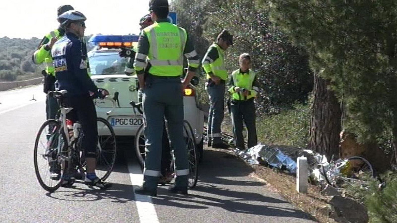 Una ciclista alemana atropellada en Mallorca