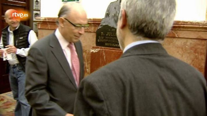  - Llamazares invita a los diputados a la huelga... entre ellos a Montoro