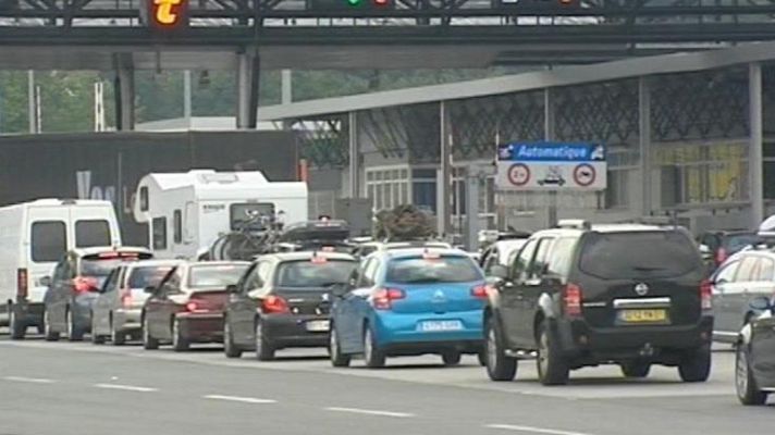 Telediario 1 - Empresas autopistas: riesgo quiebra