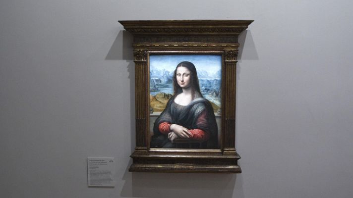 Telediario 1 - Encuentro de las Giocondas en París