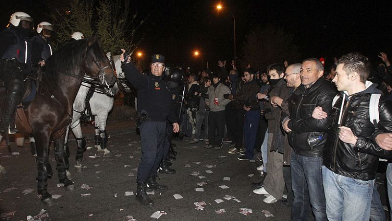 En Madrid los piquetes se han concentrado en el transporte las primeras horas de la huelga