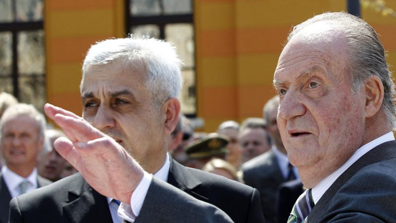 Visita del Rey Juan Carlos a Mostar