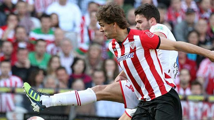 Telediario 1 - La Europa League se juega enmedio de la huelga