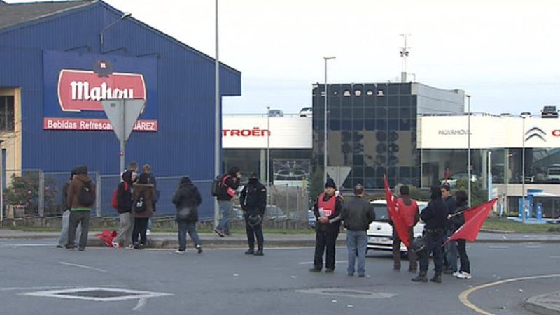 El sector industrial respalda fuertemente la huelga