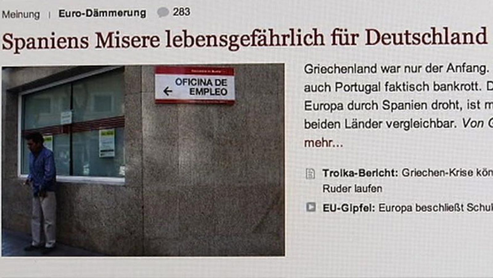 Cómo se ha visto la huelga general fuera de nuestras fronteras