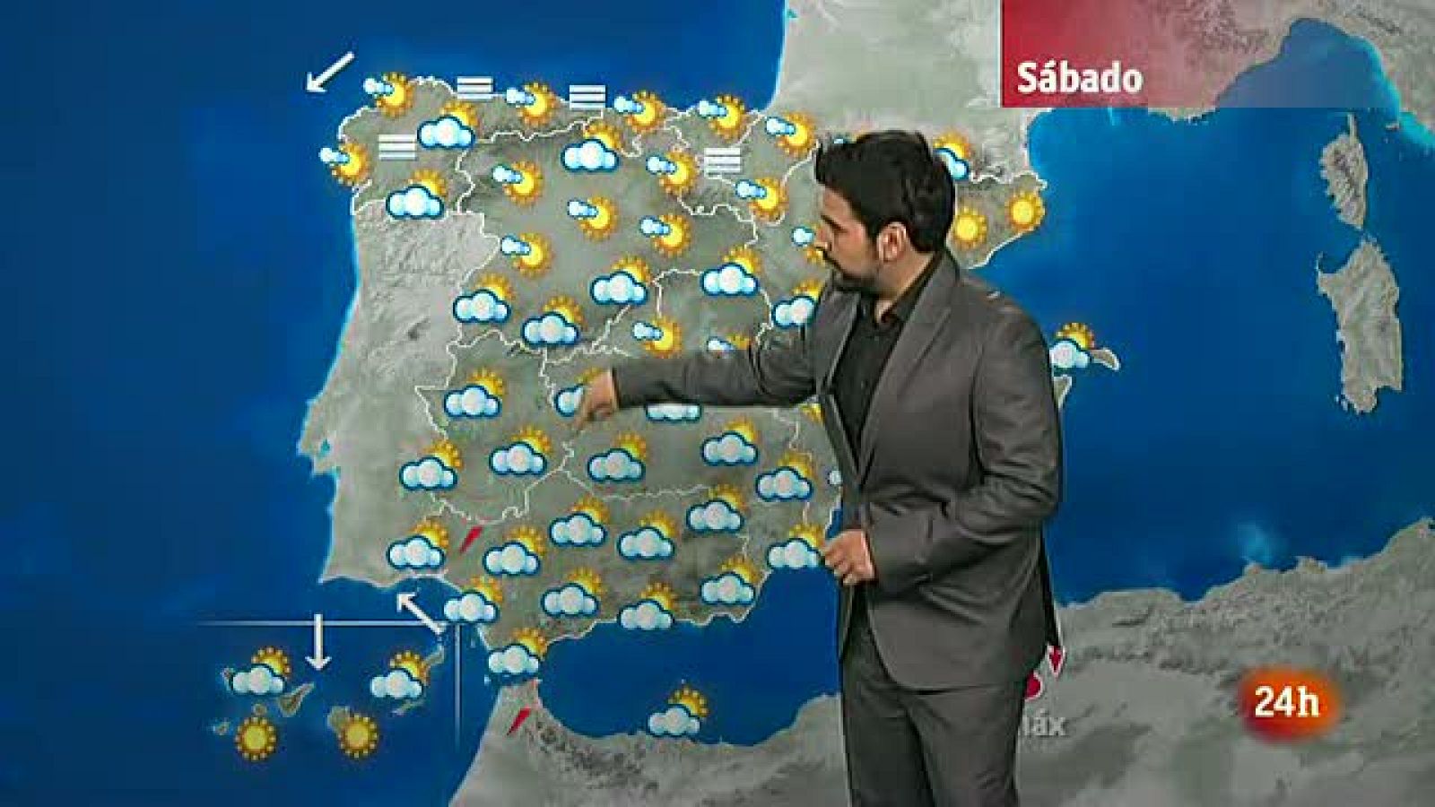Lluvias débiles en Andalucía y Extremadura - El tiempo | Ver