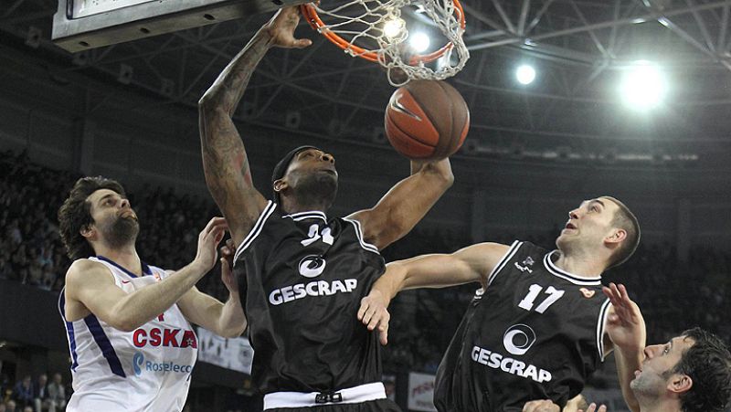 El Gescrap Bizkaia no ha dejado de soñar hasta el último segundo de su viaje por la Euroliga, un largo e inolvidable tránsito por la mejor competición europea al que ha dado fin hoy en Miribilla un poderoso CSKA de Moscú (71-73) que llegará a la 'Fin