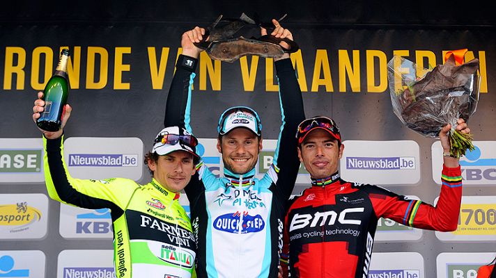  - Tom Boonen supera a los italianos en Flandes