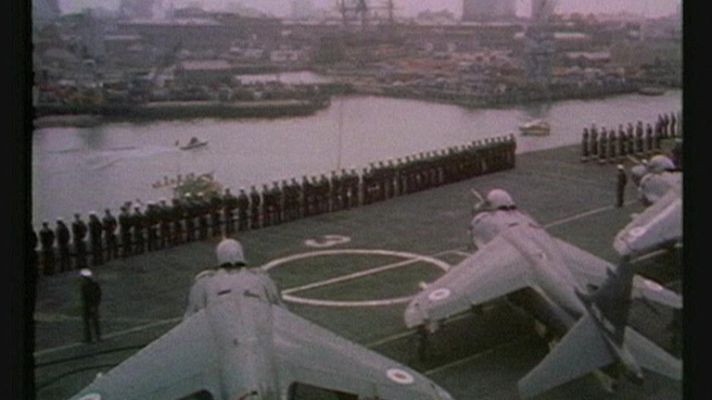 Telediario 1 - Homenaje póstumo en Malvinas