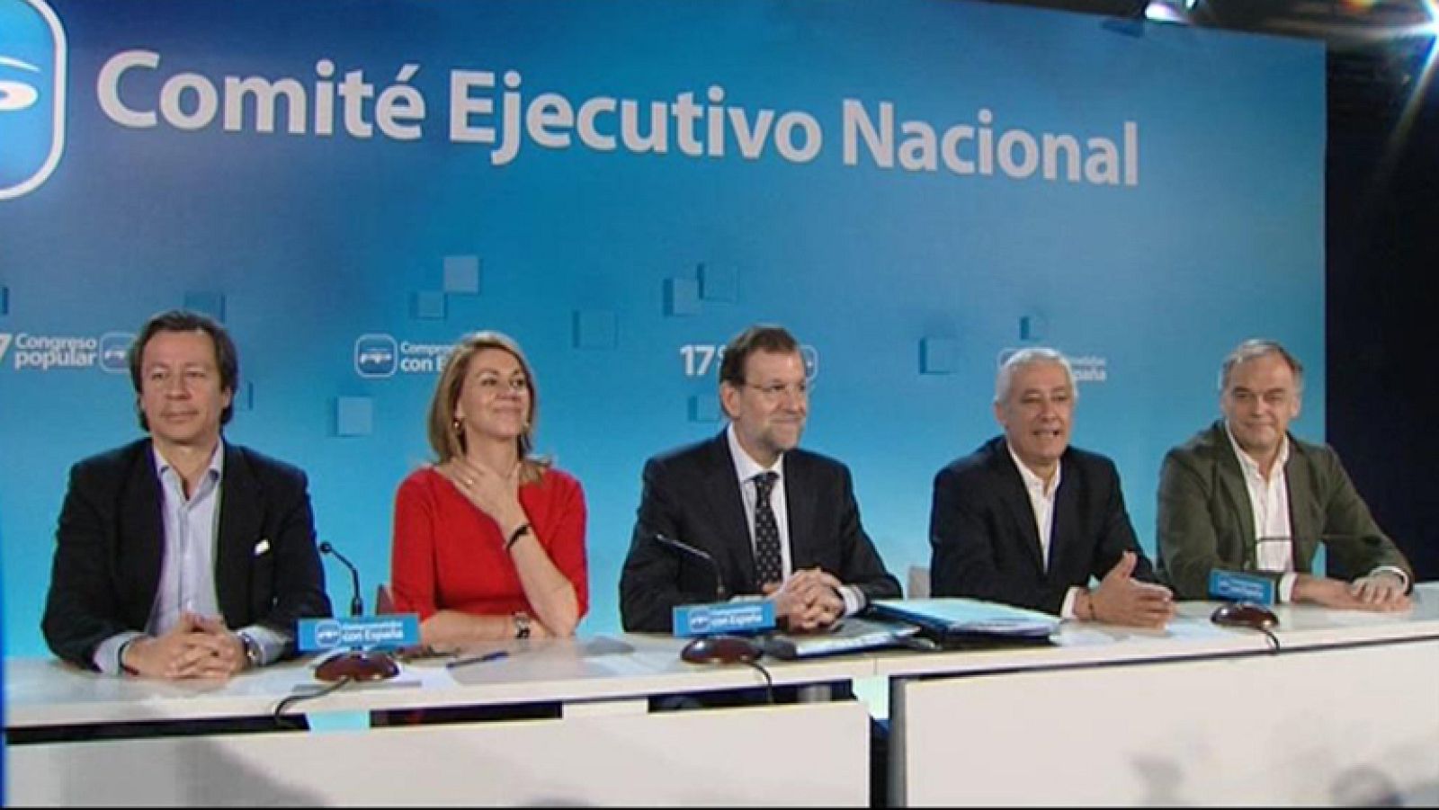 Unanimidad en el PP en defensa de los 100 días de gobierno de Rajoy