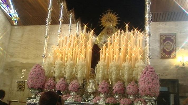 Telediario 1 - La lluvia empaña el lunes Santo