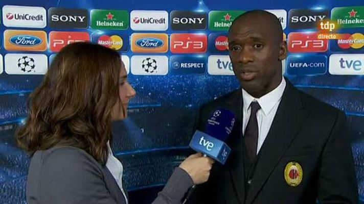 Champions League - Seedorf cree que el árbitro se equivocó