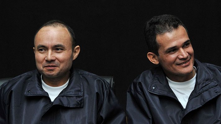 Telediario 1 - Los rehenes liberados por las FARC dicen que están "debilitadas" y denuncian trato denigrante