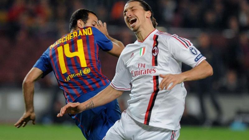 Dos penaltis los dos primeros goles del Barça y de Messi, que incendiaron a Ibrahimobic primero, y a la prensa italiana después. Guardiola fue muy claro, su equipo lleva años hablando con resultados en el campo.