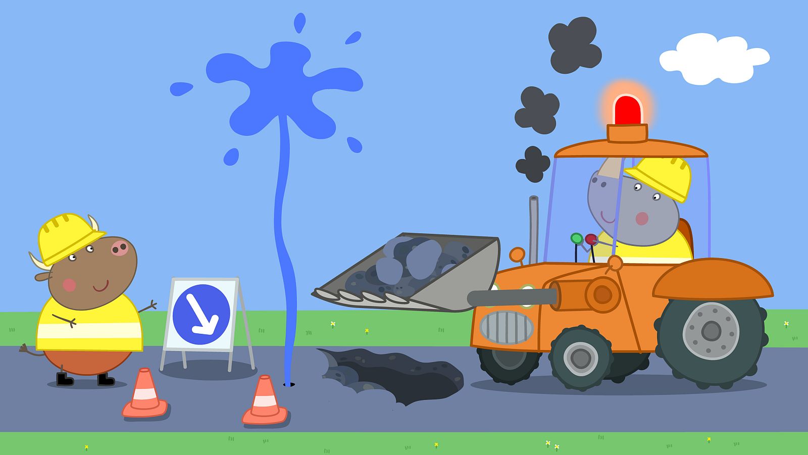 Peppa Pig - Obras en la carretera - RTVE.es - Peppa Pig | Ver