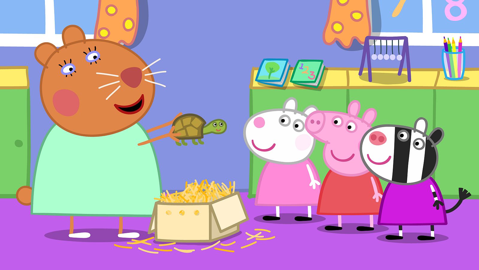 Peppa Pig - La tortuga de la doctora hamster - RTVE.es - Peppa Pig | Ver