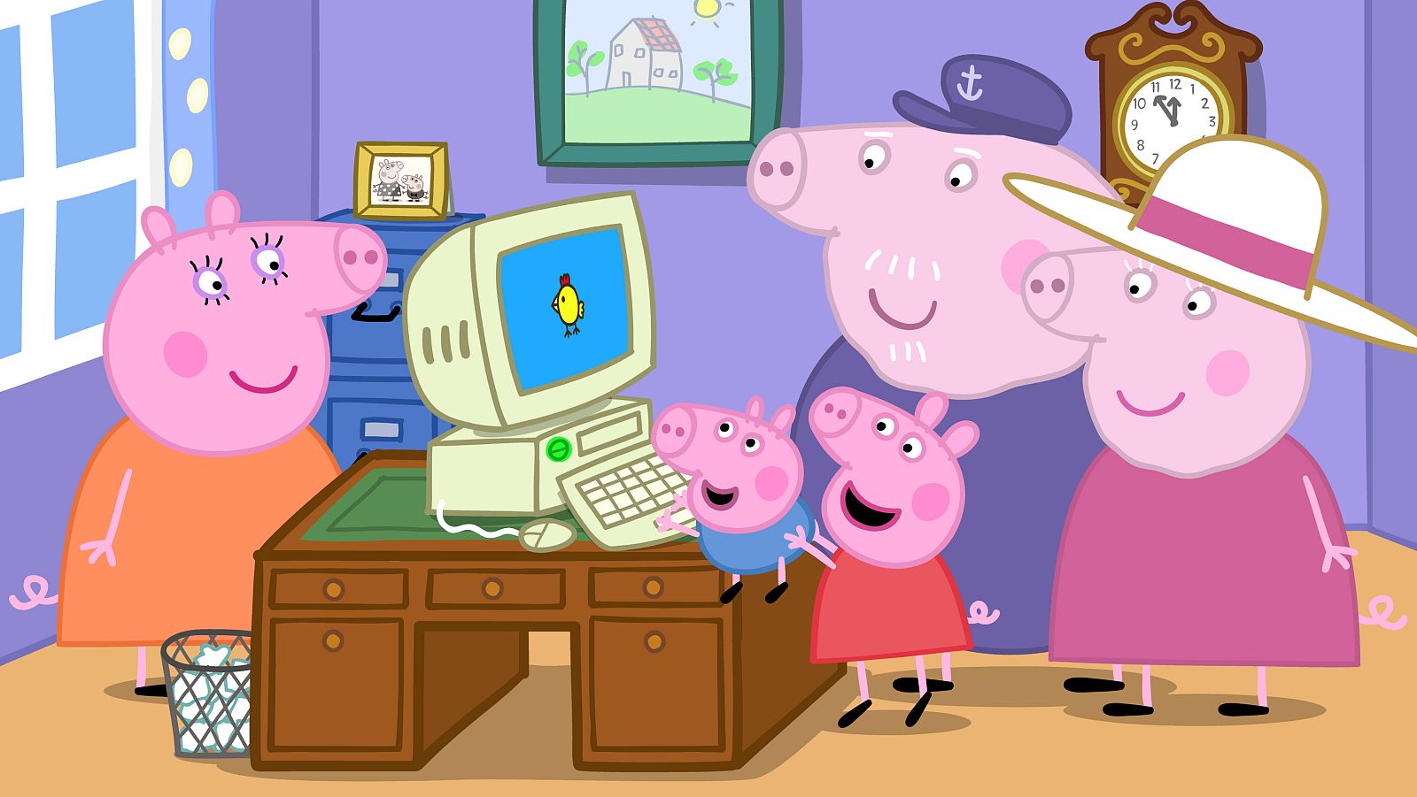 Peppa Pig - El ordenador del abuelo pig - RTVE.es - Peppa Pig | Ver