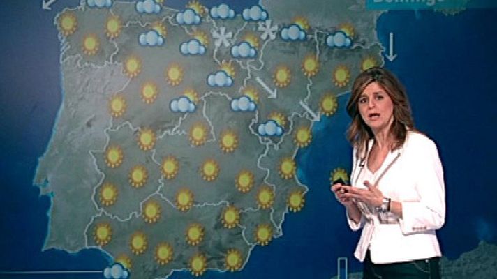 El tiempo - Intervalos nubosos en el norte peninsular y este de Baleares