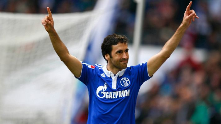 Telediario 1 - Raúl acerca al Schalke a Champions