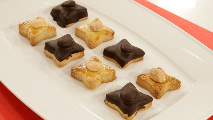 RTVE Cocina - Pasta de almendra bañada en choco