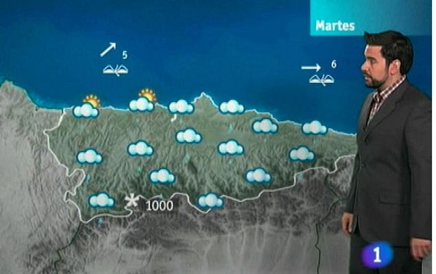 Panorama Regional - El tiempo en Asturias - 09/04/12