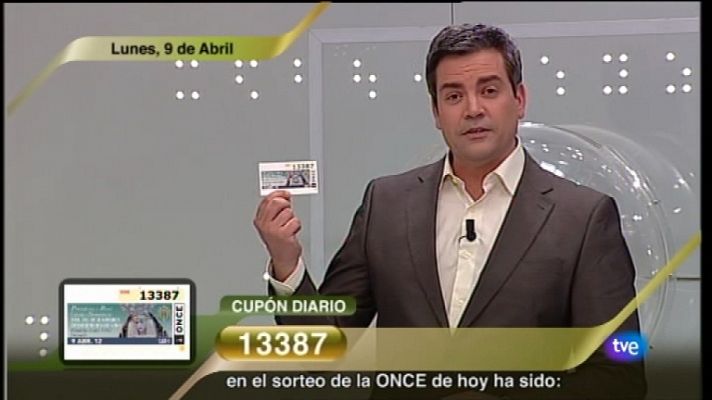 Sorteos ONCE - Sorteo ONCE - 09/04/12